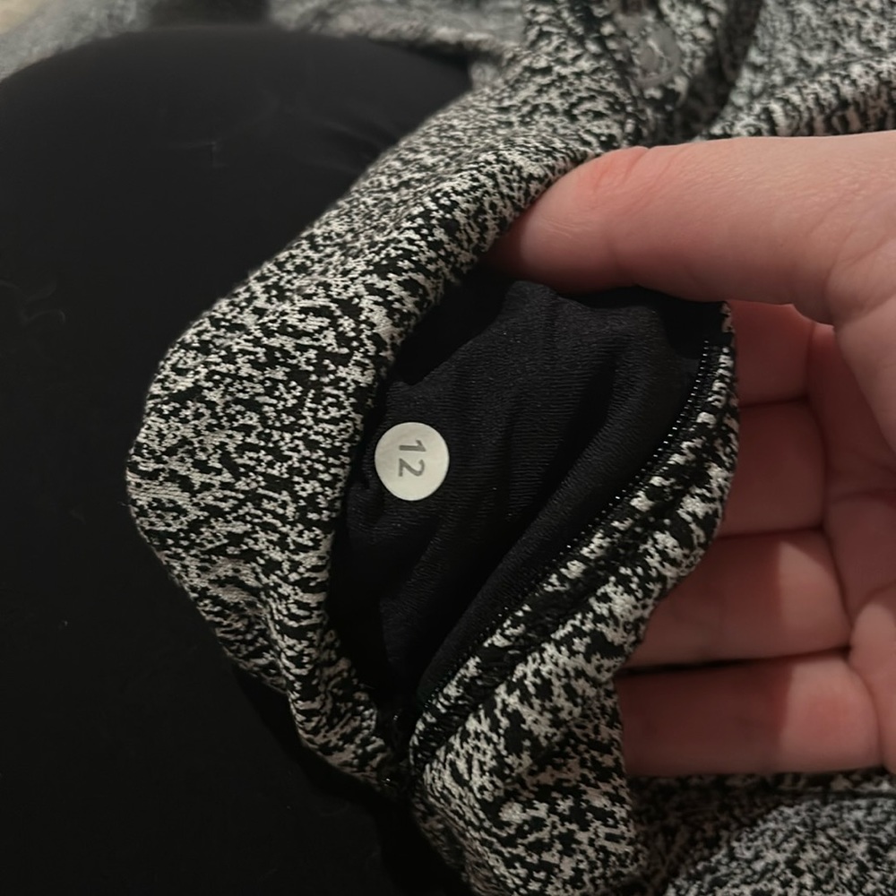 Lulu quarter zip jacket size 12
